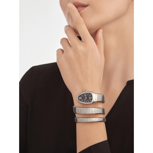 SERPENTI TUBOGAS GRIS/NOIR SERTIE