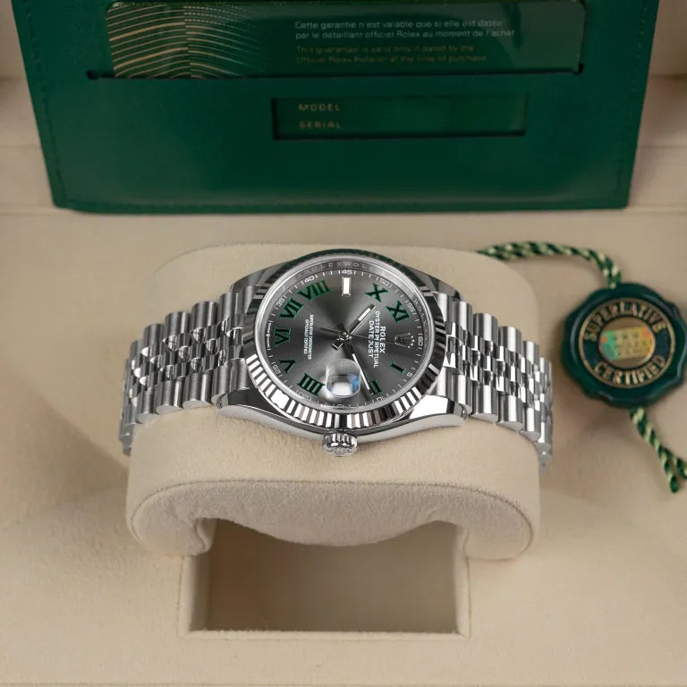 Rolex Datejust ‘Wimbledon’ Dial Jubilee