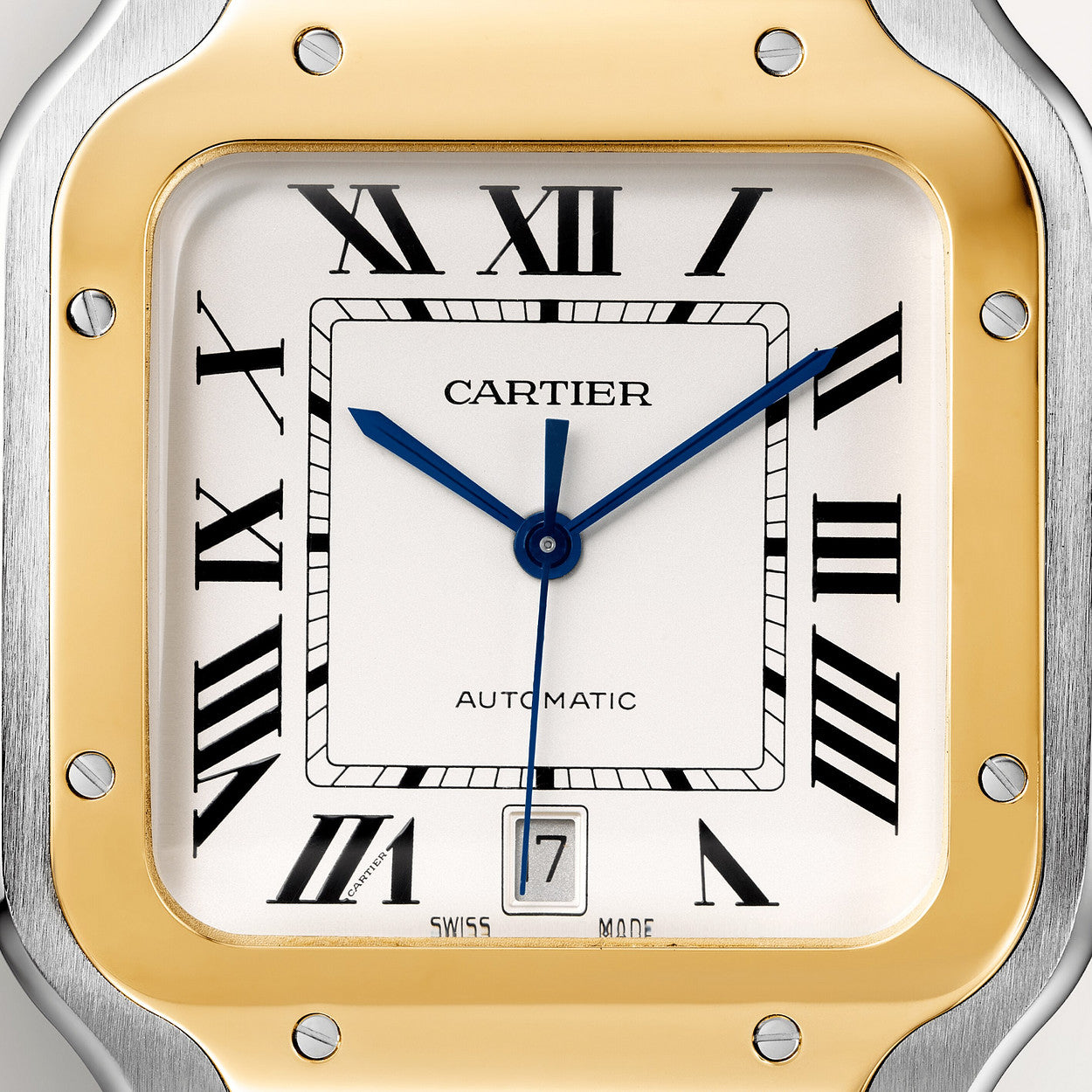 Cartier SANTOS-JAUNE/GRIS 40mm