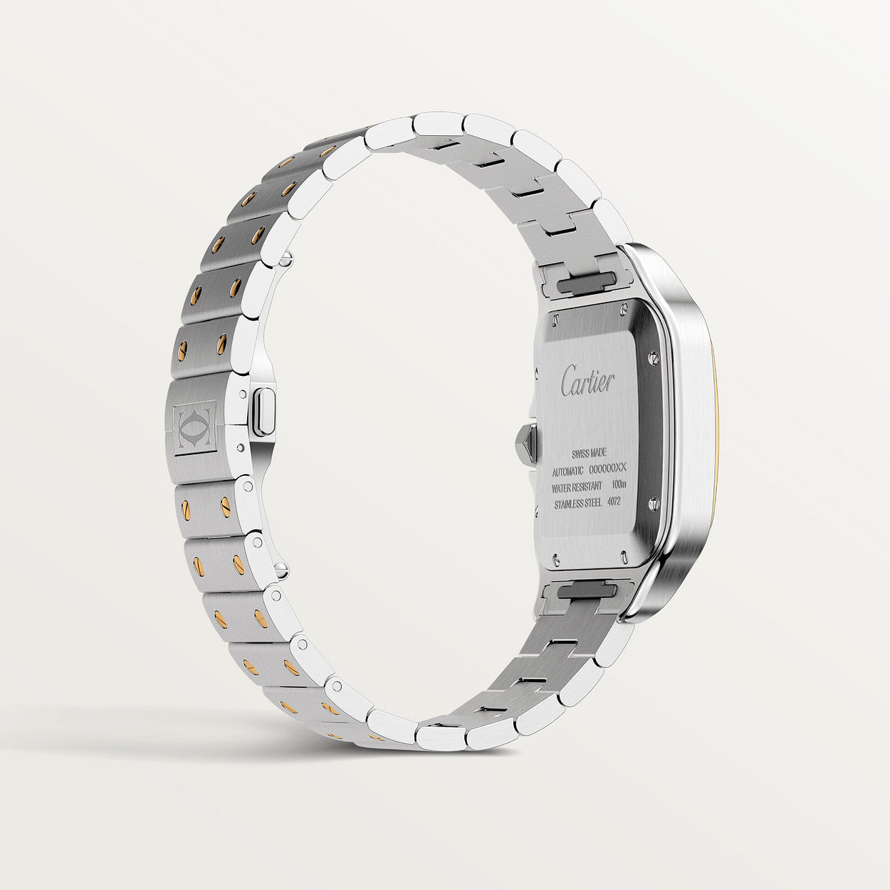 Cartier SANTOS-JAUNE/GRIS 40mm