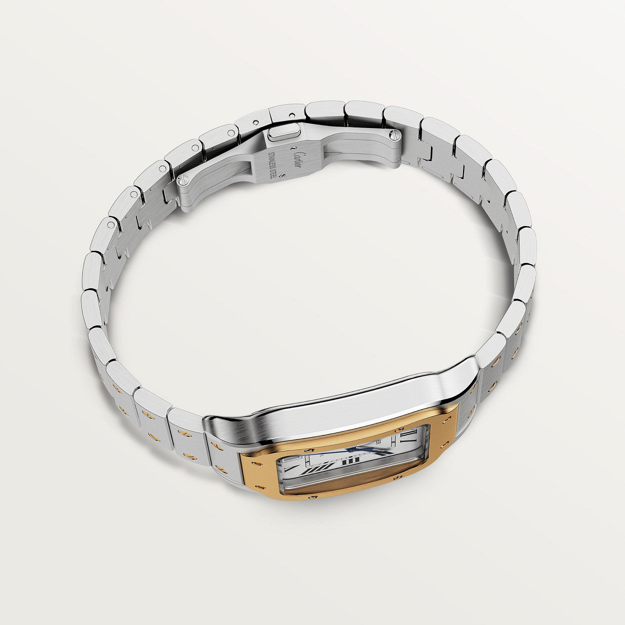Cartier SANTOS-JAUNE/GRIS 40mm