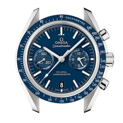 Ω OMEGA SPEEDMASTER CO-AXIAL-ARGENT/BLEU