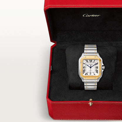 Cartier SANTOS-JAUNE/GRIS 40mm