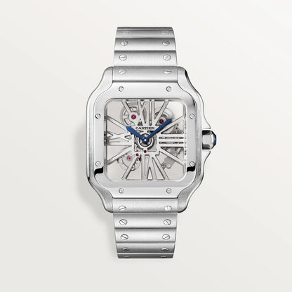 Cartier SANTOS-SKELETON GRIS/BLANC 40mm